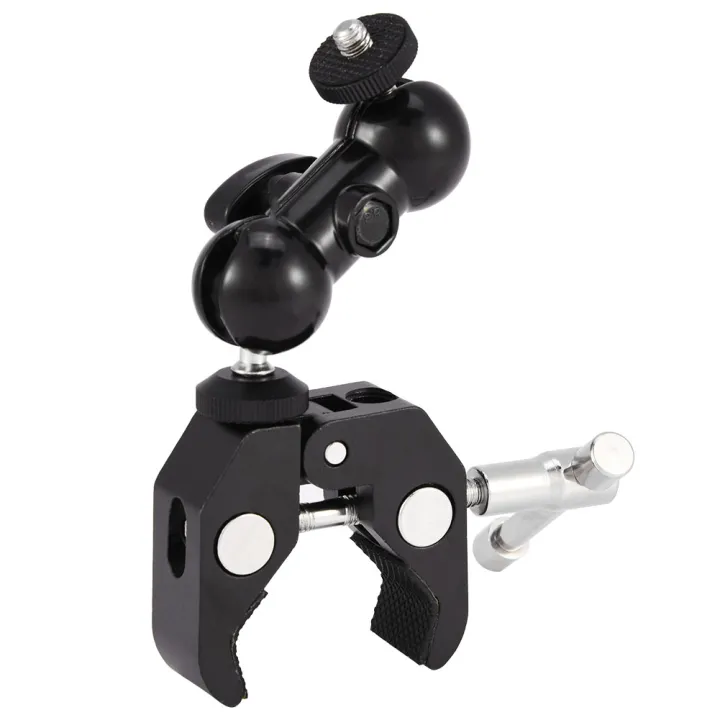 Multi-Function%20Ball%20Head%20Adapter%20Arm%20Mount%20with%20Adjustable%20Clamp%20Accessory%20for%20Cameras%20-%20Image%205