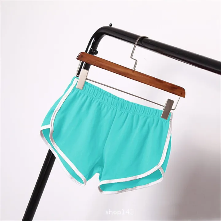 Women%E2%80%99s%20home%20leisure%20pure%20Color%20Fashion%20Yoga%20beach%20candy%20color%20sports%20shorts%20A46%20-%20Image%206