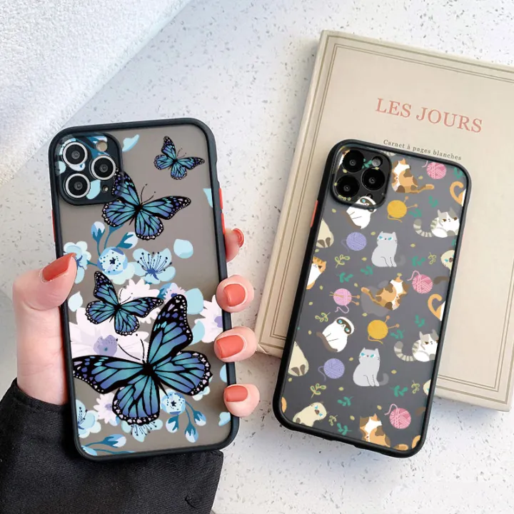 Simple%20Flower%20Phone%20Case%20For%20OnePlus%20NORD%20CE2%20CE%20N10%20N100%2010%209%208%207%208T%207T%20Pro%20Soft%20Silicone%20Edge%20Hard%20PC%20Skin%20Matte%20Cover%20Coupe%20-%20Image%202