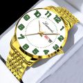 【Hengli jewelry story】Large Digital Fully Automatic Mechanical Watch Fashion Week Calendar Luminous High-end Men's Watch.