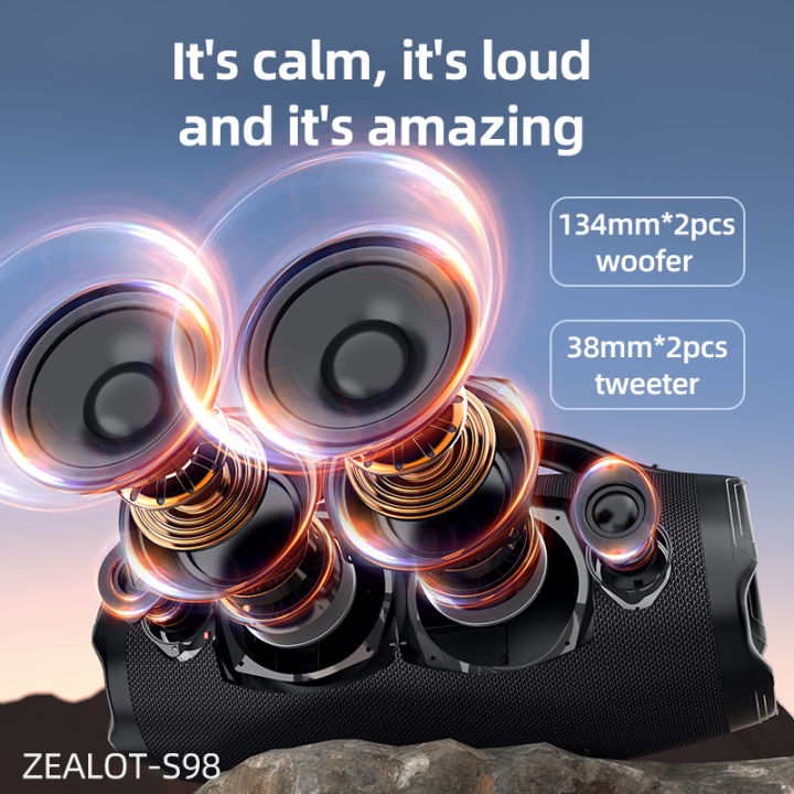 ZEALOT%20S98%20Big%20Power%20Bluetooth%20Speaker%20Wireless%20Subwoofer%20160W%20High%20Volume%20Waterproof%20Portable%20Speaker%20Mobile%20Power%20HIFI%20Sound%20-%20Image%202