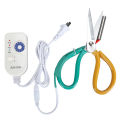 Heating Scissors 220V 9 Temperature Adjustable Precise Cutting Heating Sewing Scissors for Cutting Zipper for Tailor Shop. 