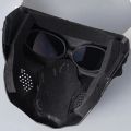 Face Mask Outdoor Riding Windproof Helmet Skull Mask Reinforced Lens Motorcycle Goggles Sports Riding Mask. 