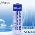 Doublepow  AA R6 1.2v 1200mAh Ni-MH Rechargeable Battery 1 Piece. 