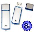 USB Voice Recorder With Pen Drive 8GB.