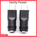 Family Flower Flash Sale DC Power Adapter Converter 5.5x2.1mm Female Jack to USB Type C Male Connector. 