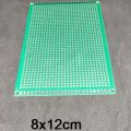 12x8cm DOTTED Veroboard SINGLE SIDE DOT 12x8cm Glass Fiber Stripboard PCB Printed Circuit Board Project Board For Prototyping Soldering Leads Pin Hole Vero Board DIY. 