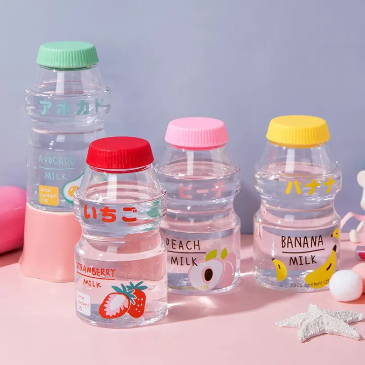450ml%20Yogurt%20Plastic%20Cute%20Water%20Bottle%20With%20Straps%20Carton%20Kawaii%20Tour%20Fruit%20Drinking%20Yakult%20Shape%20Milk%20Portable%20Kids/Girl/Adult%20-%20Image%203