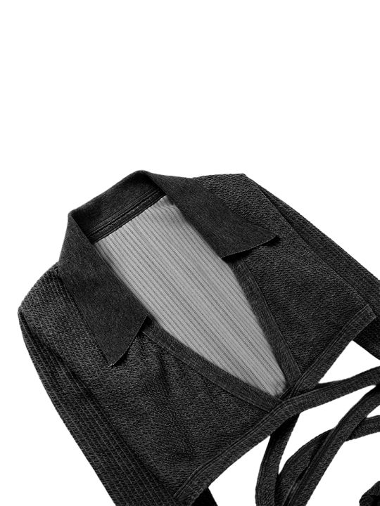 Women's%20Long%20Sleeve%20Crop%20Tops,%20Solid%20Color%20Knit%20Ribbed%20Deep%20V-Neck%20Cross%20Strappy%20Show%20Navel%20Knitwear%20-%20Image%207