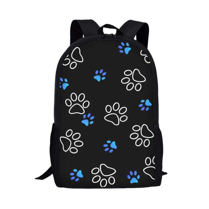 Colorful%20Dog%20Paw%20Print%20Student%20Large%20Capacity%20School%20Bag%20for%20Girls%20Boys%20Teenager%20Daily%20Casual%20Backpack%20Travel%20Storage%20Rucksacks%20-%20Image%206