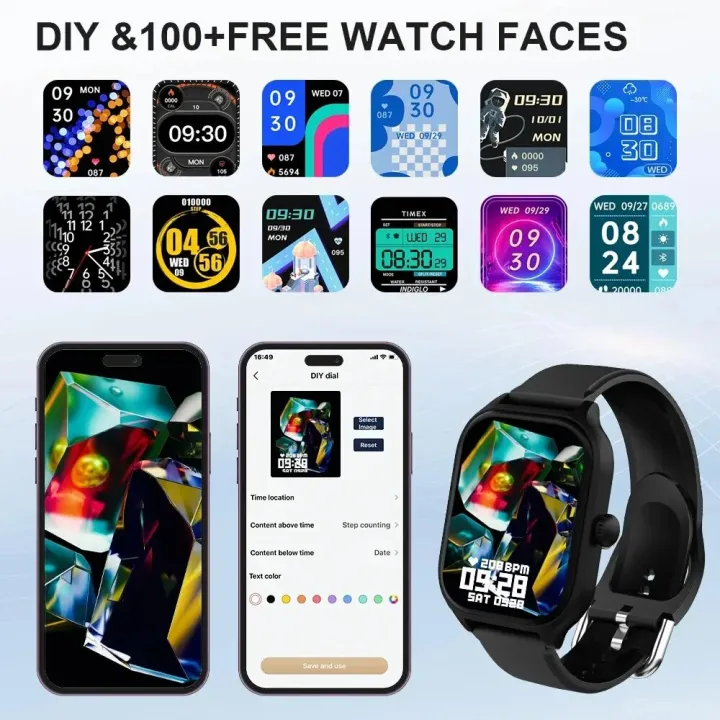 H9%20New%20Smart%20Watch%202.01%20Inch%20HD%20Display%20Answer%20Make%20Call%20Message%20Preview%20Sport%20Modes%20DIY%20Dial%20Weather%20Forecast%20For%20Men%20Women%20-%20Image%204