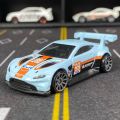 Hot Wheels 2023 Release (Mainline) Aston Martin Vantage GTE - Gulf Edition, Scale - 1:64. 