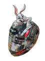 Vega Bolt Bunny Helmet - Black. 