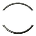 BRADOO- Carbon Fiber for Mini Cooper F55 F56 Console Navigation Screen Frame Trim.