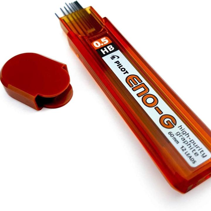 ENO-G - Pack of 12 Mechanical Pencil Refill Leads - 0.5mm