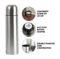 Elevate Your Beverage Experience with the Prestige Premium Stainless Steel Vacuum Flask: A Stylish and Reliable Companion for Every Sip. 