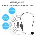 New 2 in 1 Handheld UHF Wireless Microphone Professional Head-Wear Mic Volume Amplifier for Speech Teaching. 