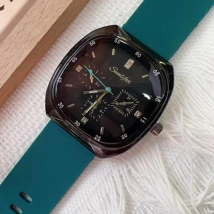 SUNLIFEX%20LIVE%20WATCH%20MEN'S%20WATCH%20SILICONE%20SQUARE%20ATHLEISURE%20CROSS-BORDER%20SUPPLY%20NET%20RED%20MEN'S%20WATCH%20-%20Image%203