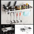Stainless Steel Wall Hanging Kitchen Rack. 