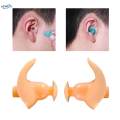 Soft Silicone Swimming Ear , Ear Protection Waterproof Reusable Swim Earbuds for Water Sports Studying Sleeping Motorcycling Work. 
