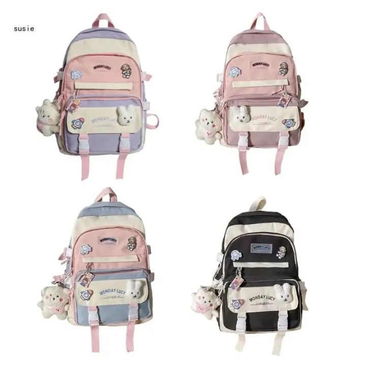 X7YA Modern School Bag Backpack Rucksack for Middle School