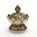 【Daily Necessities For Anyone Store】Tibetan Incense Burner Alloy Bronze Mini Incense Incensory Metal Craft Home Decor. 