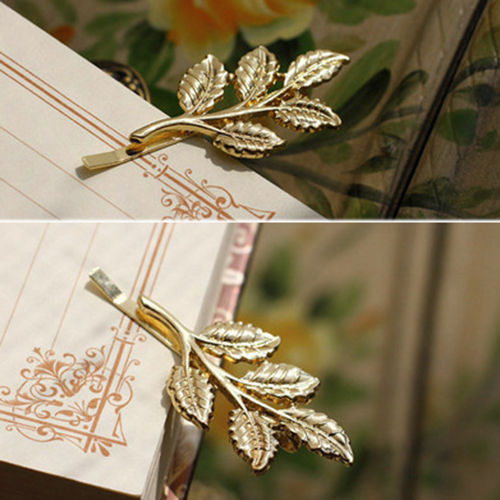 Trendygirl%20Fashion%20Lovely%20Women%20Girl%20Alloy%20Golden%20Leaf%20Hair%20Clip%20Pin%20Accessory%20Xmas%20Gift%20-%20Image%203
