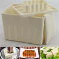 DIY Plastic Tofu Press Mould Homemade Tofu Mold Soybean Curd Tofu Making Mold With Cheese Cloth Kitchen Cooking Tool Set.