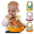 Plastic Bibs For Babies - Multicolor.