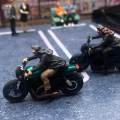 【3C VictoryEagle】Miniature Motorcycle 1/64 Motorcycle Model Model Autocycle 1:64 Tiny Motorbike Toys for Model Train Railway Station Diorama. 