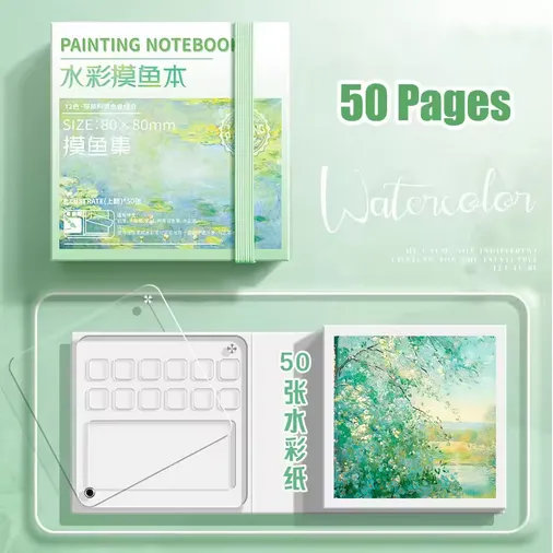 Painting%20Notebook%20Portable%20Pocket%20Notebook%20Sketching%20Watercolor%20Palette%20Set%20-%20Image%208