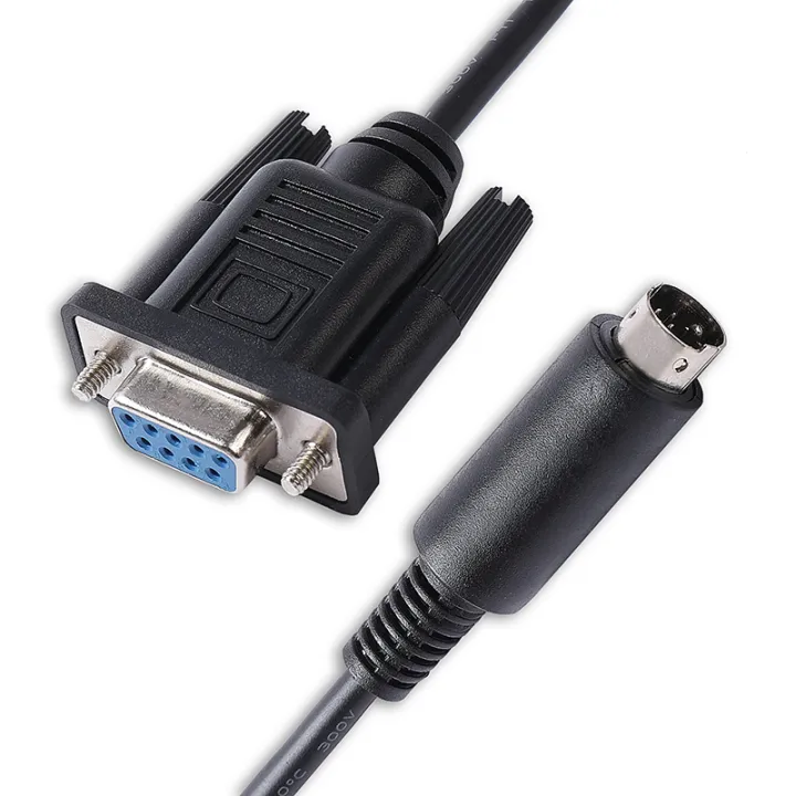 D-sub%209%20Pin%20Female%20to%20Mini-DIN%208%20Pin%20RS-232%20Serial%20PC%20Link%20Cable%20Connecting%20Tripp-Lite%20SNMPWEBCARD%20to%20PC%20Compatible%20with%2073-1025%20-%20Image%203
