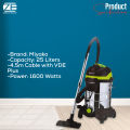 Miyako Vacuum Cleaner, MVC-1625L, (Wet/dry/Blower)..