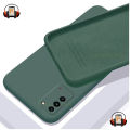 For Samsung Galaxy A02S / Samsung Galaxy M02S - Casing Official Style Liquid Silicone Cover Soft Case - Phone Back Cover.