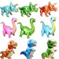 New 4D 3D Dinosaur Aluminum Film Balloon Assembly Ankylosaurus Pterosaur Tyrannosaurus Rex Children's Birthday Party Toy.
