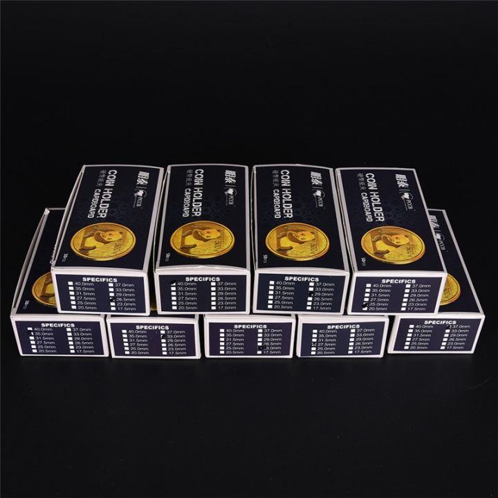 50Pcs%20New%20White%20Cardboard%202x2%20Mylar%20%20Holders%20with%20Storage%20Box%20Holder%20-%20Image%207
