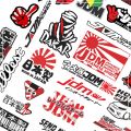 40pcs/bag mix design waterproof japanese jdm stickers for motorcycle decal sticker. 