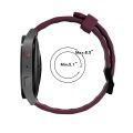 (New) For Amazfit GTR 47mm 22mm Perforated Two-Color Silicone Watch Band.