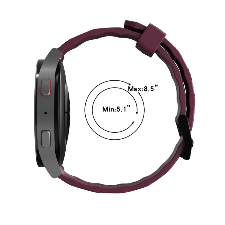 (New)%20For%20Amazfit%20GTR%2047mm%2022mm%20Perforated%20Two-Color%20Silicone%20Watch%20Band%20-%20Image%206