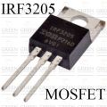 IRF3205 MOSFET IC A High-Quality Class A IRF 3205 N Channel Power MOSFET 3 Pin Transistor IC for Various Applications - Easy To Use. 