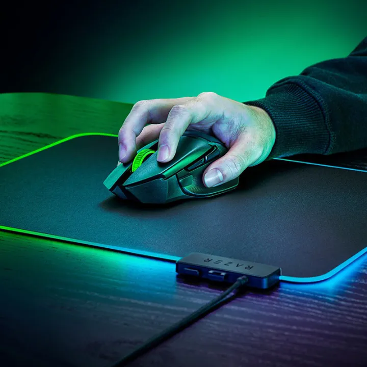 Razer%20New%20Original%20Basilisk%20V3%20X%20HyperSpeed%20Wireless%20Gaming%20Mouse%20Mechanical%20Switches%20Gen-2-5G%20Advanced%2018K%20Optical%20Sensor%20-%20Image%202