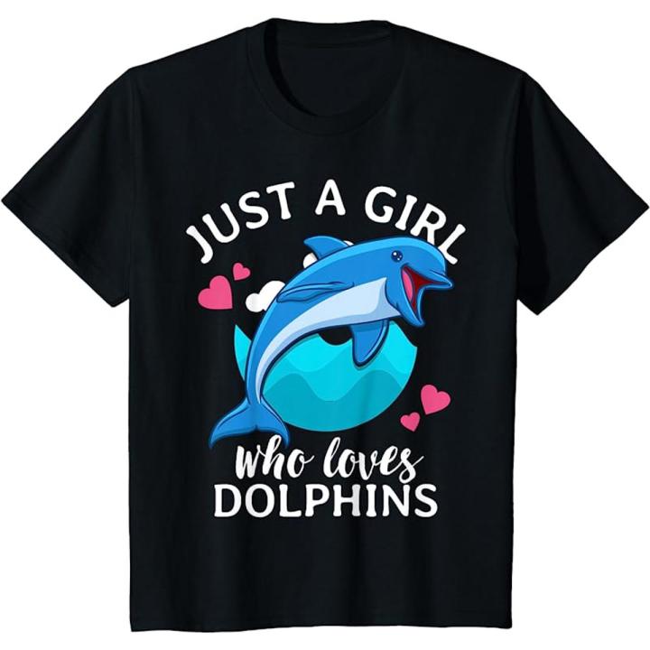Just A Girl Who Loves Dolphins T-Shirt