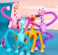 Toy Giraffe Animal Large Pack LED Light up Pop Tubes Pop Pipes Sensory Toys for Kids-1PCS. 