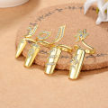 Wholesale Creative Jewelry Ring Rhinestone Nail Ring Adjustable Finger Nail Ring For Women.