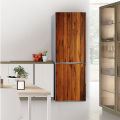 Black Gold Refrigerator Door Sticker Self Adhesive Waterproof 3D Wallpaper Fridge Door Wrap Mural Cover Home Room Kitchen Decor.