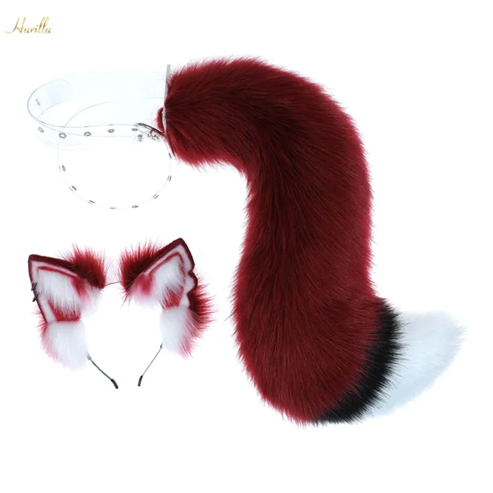 Wolf%20Ears%20and%20Tail%20Set%20Costume%20Accessories%20with%20Adjustable%20Belt%20Gift%20Fancy%20Dress%20Headpiece%20-%20Image%204