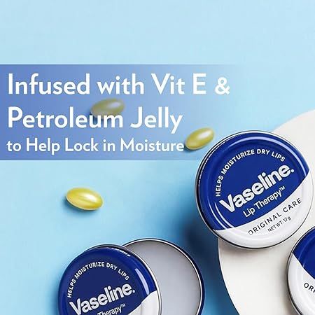 Vaseline%20Lip%20Tins%20Original%20Care,%2017G%7CInfused%20With%20Vitamin%20E%20To%20Hydrate%20&%20Moisturize%20Dry%20Lips,%20Transparent%20-%20Image%204