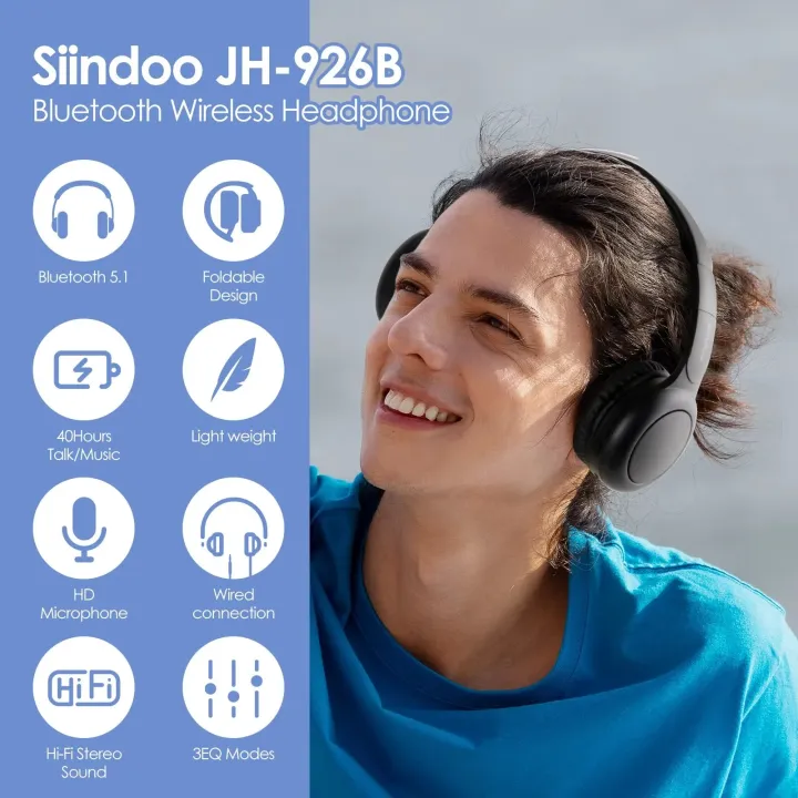 Siindoo%20JH-926B%20Wireless%20Bluetooth%20Headphones%20Over%20Ear%20Foldable%20Lightweight%20Headset%20with%20Mic%203%20EQ%20Modes%20for%20Kids%20Teenager%20-%20Image%202