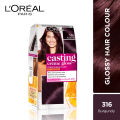 L'Oreal Casting Creme 316 Burgundy Small 21gm+ 24ml. 