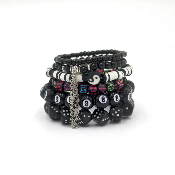 Original%20design:%20dopamine%20pink,%20six-piece%20handmade%20beaded%20bracelet%20set,%20star%20flower,%20skull,%20new%20bracelet%20-%20Image%206